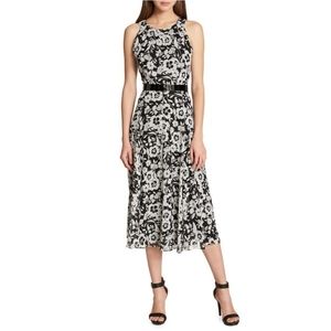 Tommy Hilfiger halter neck midi dress (Size 8)